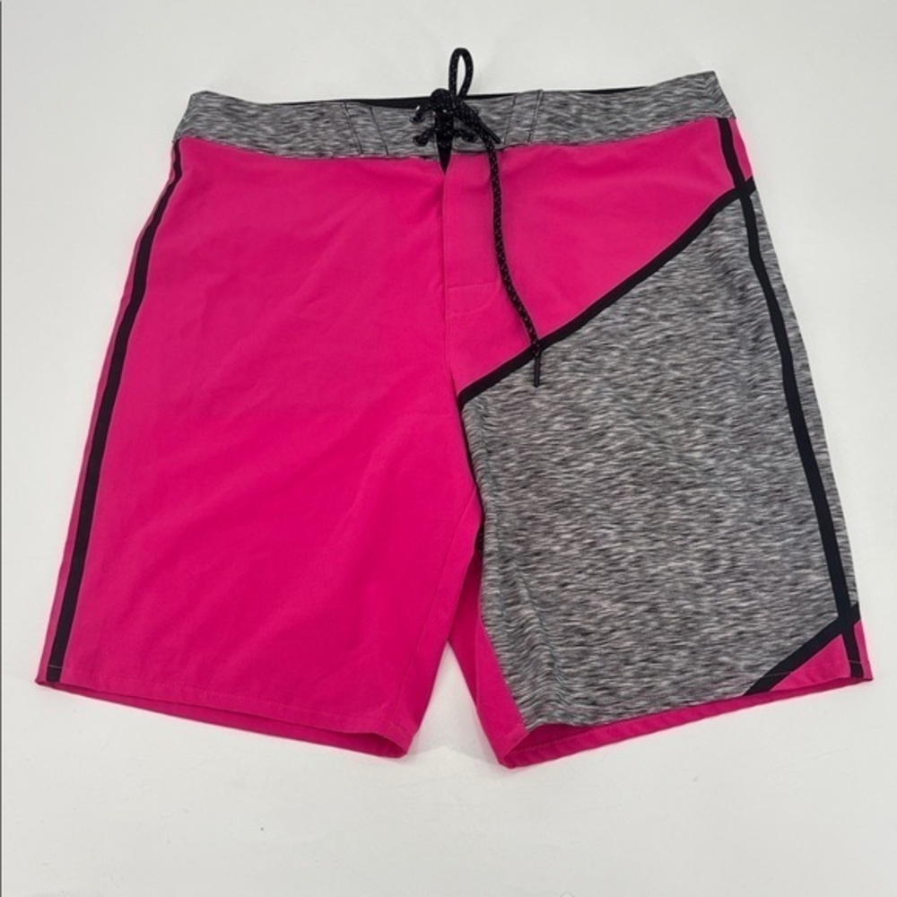 American Eagle hot pink men’s swim trunks size medium